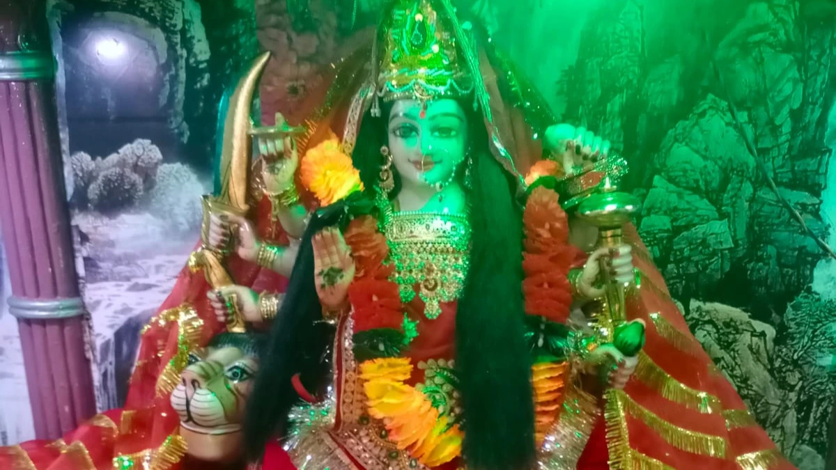 Sacred Beauty Durga Mata Mandir at Jarwa - Satnali