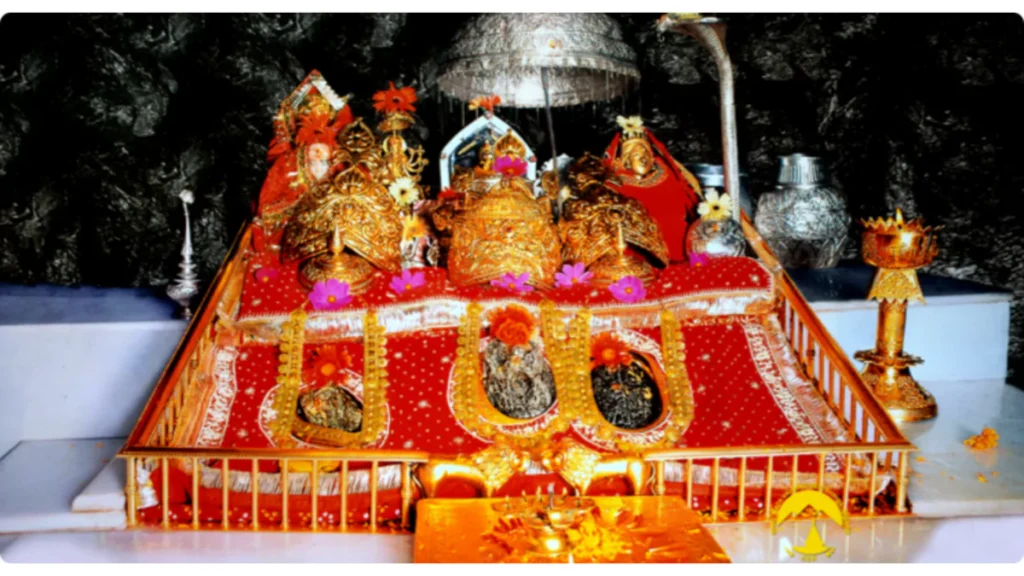 Mata Vaishno Devi Temple nestled in the scenic Trikuta Mountains