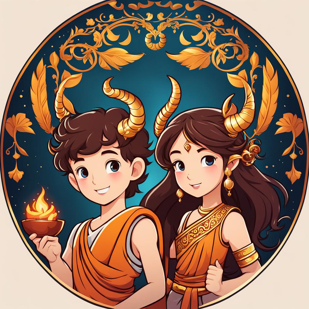 Yam and Yami on Bhai Dooj 
